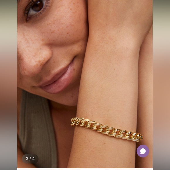 Kendra Scott Vincent Chain Bracelet Gold, Size: S/M Excellent preowned condition - Picture 12 of 15